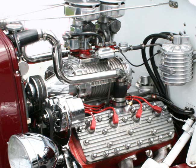 Engine flat ford head v8 #5